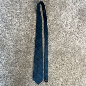 Vintage Tie by Briar for Adams Silk Blue